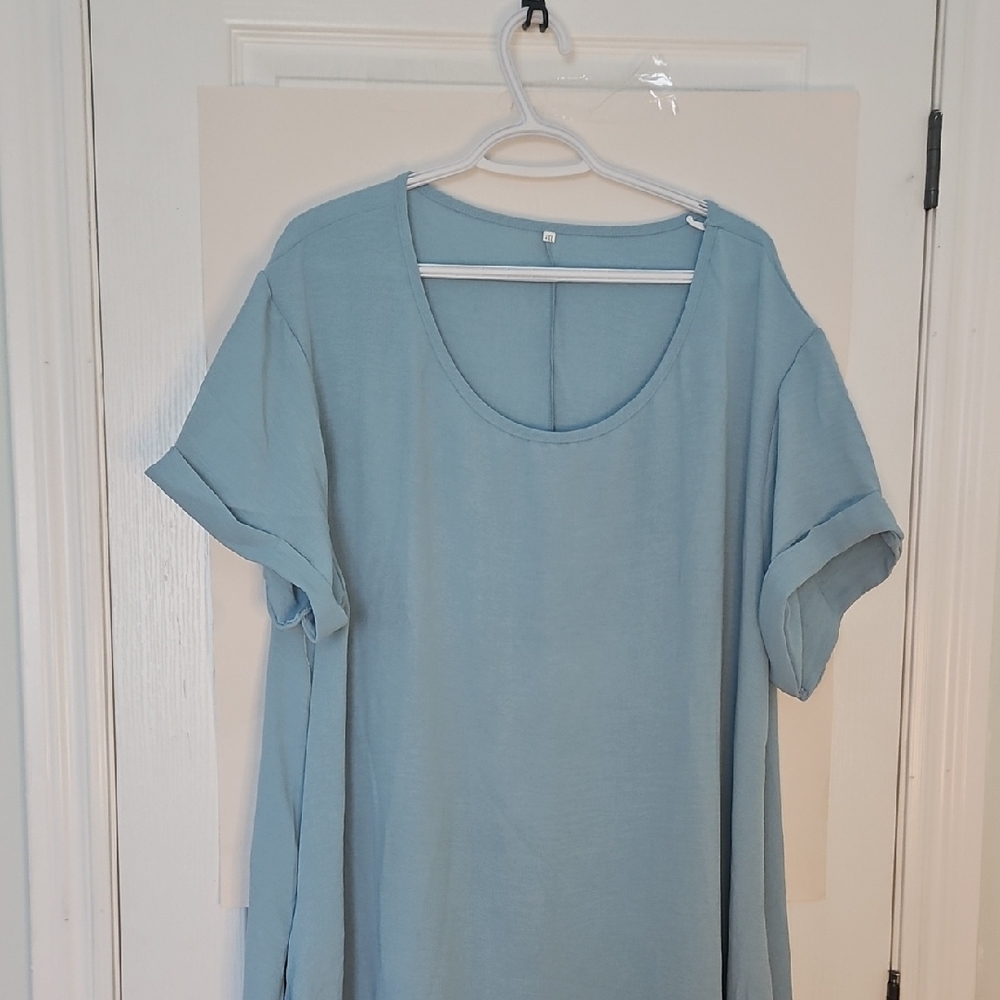 Dress Women's Light Blue Size 3x